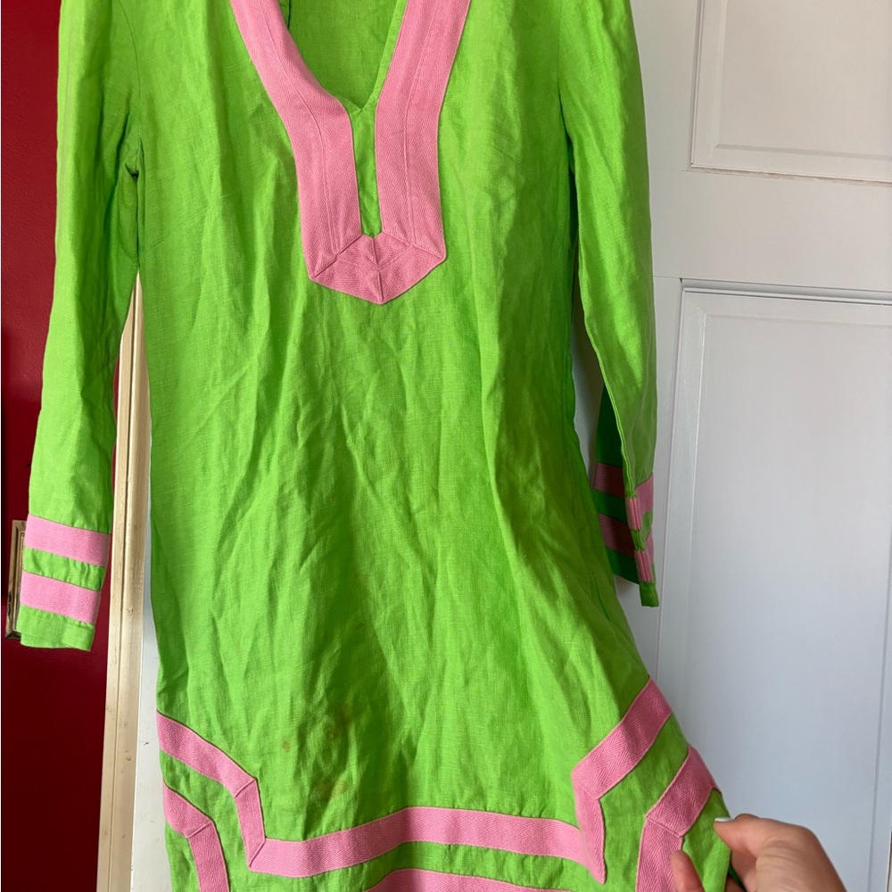 Sail to Sable Linen Tunic Dress